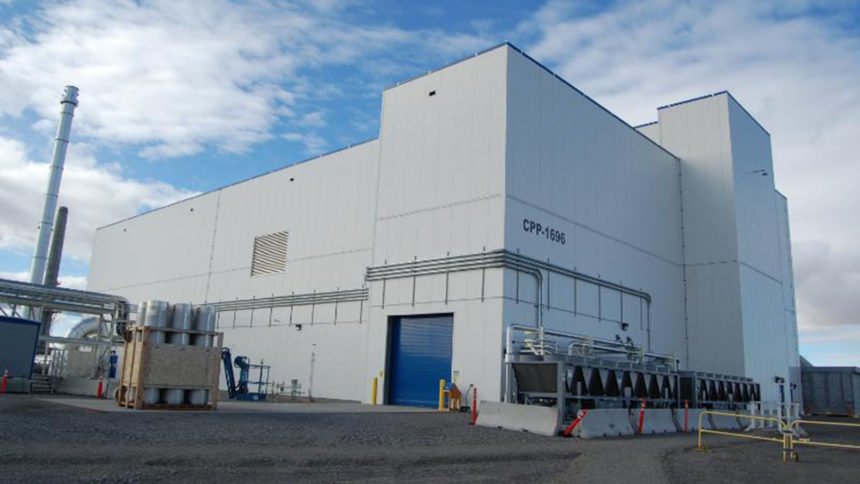 Exterior of the Integrated Waste Treatment Unit