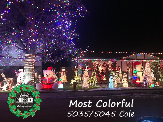 2019 Most Colorful- 5035/5045 Cole