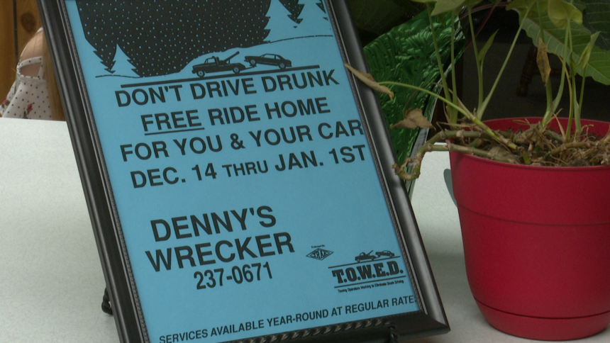 Denny's Wrecker rides