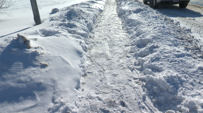 Communities are being reminded to shovel sidewalks