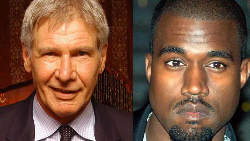 Harrison Ford and Kanye West