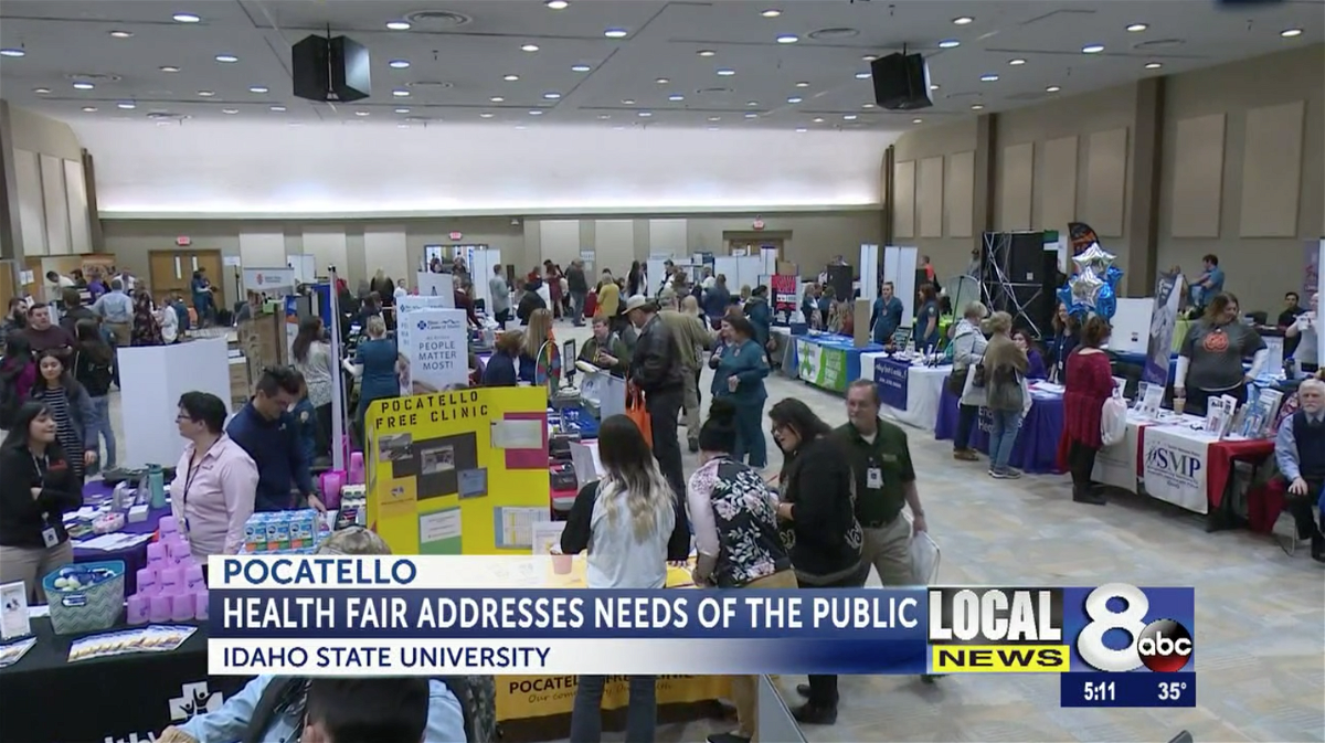 ISU Health Fair draws hundreds