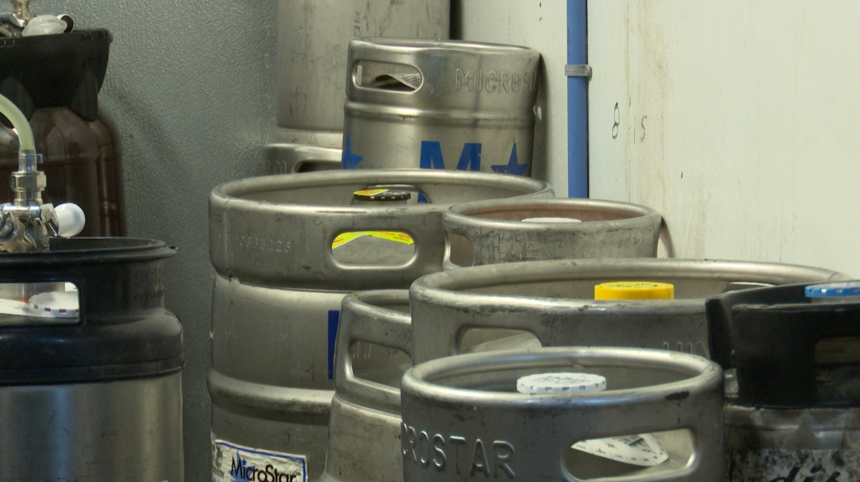 Kegs for Gate City Brewfest