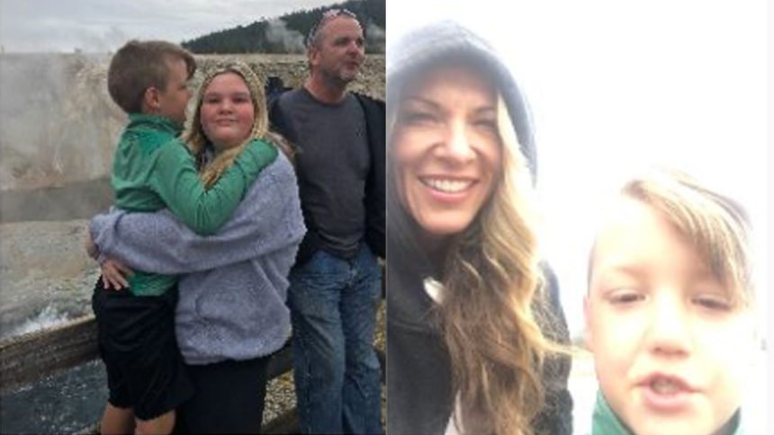 Tylee and JJ in Yellowstone