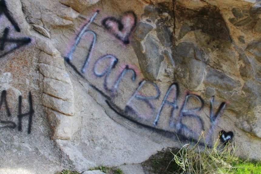 City of Rocks National Reserve vandalism4