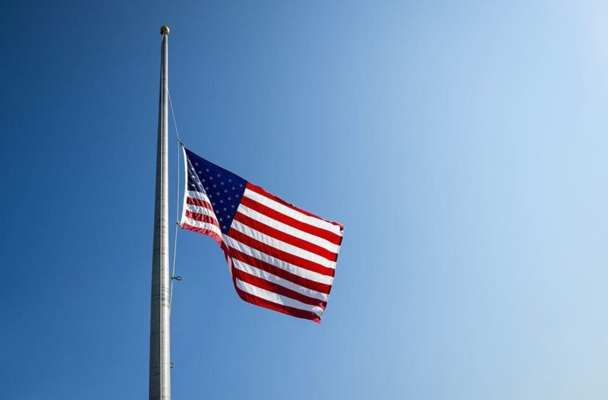 Why Is The Flag At Half Mast Today In California 2020 About Flag