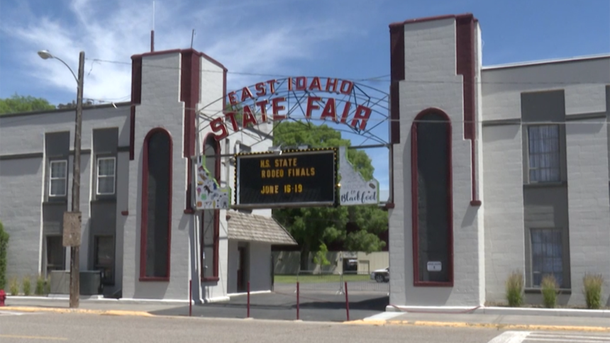 Eastern Idaho State Fair EISF sign