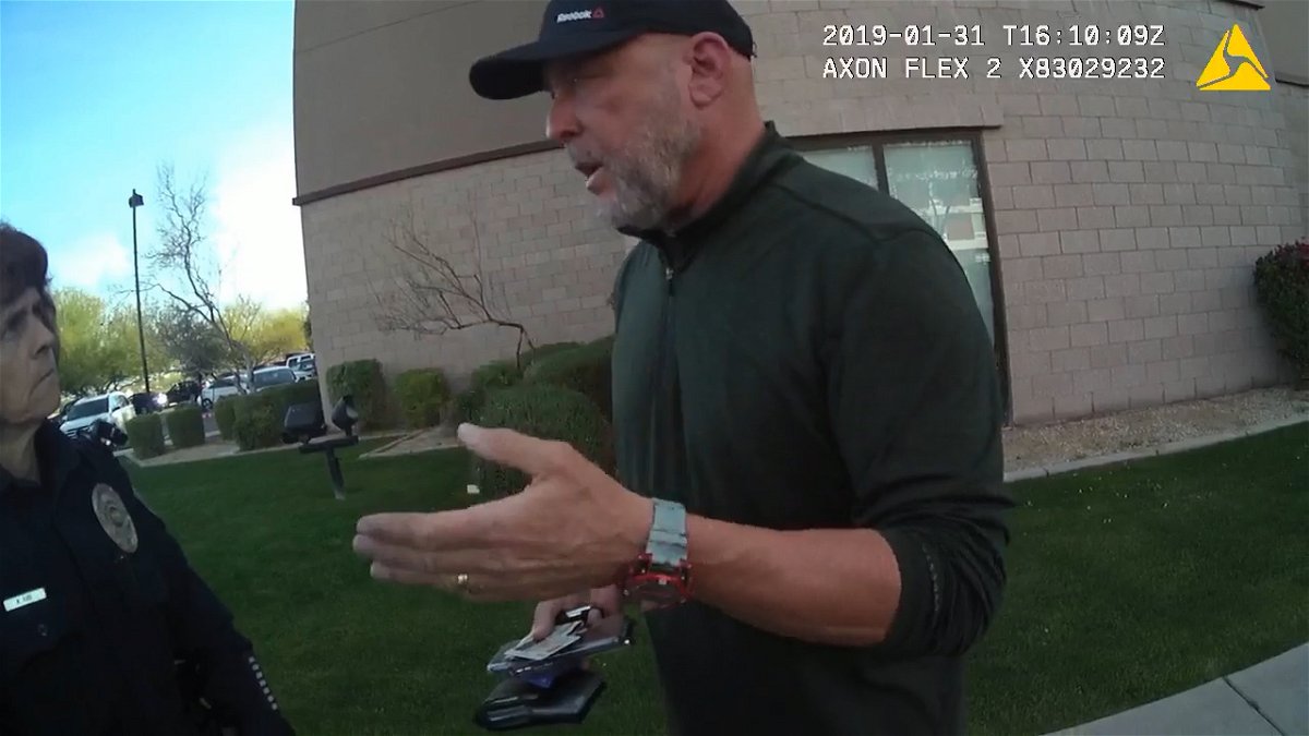 Newly-released body cam video of Charles Vallow with Gilbert AZ police ...