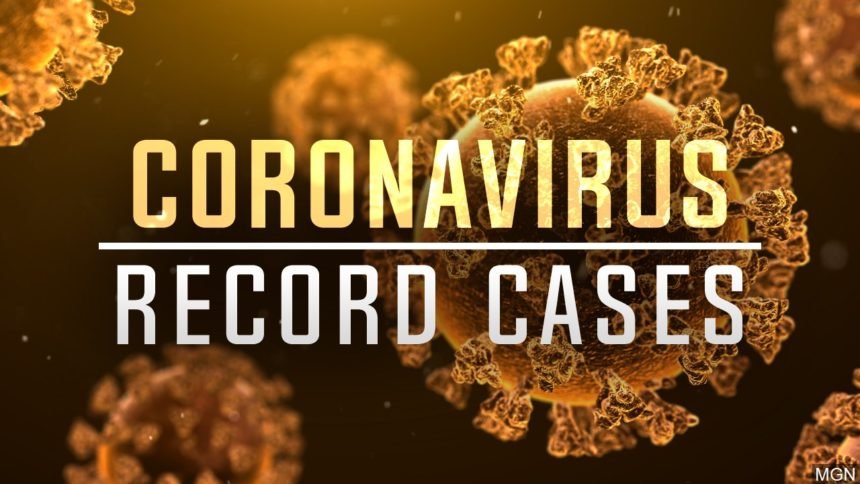 Coronavirus record cases logo _MGN Online