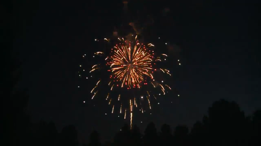Light the Community fireworks Ammon 202010