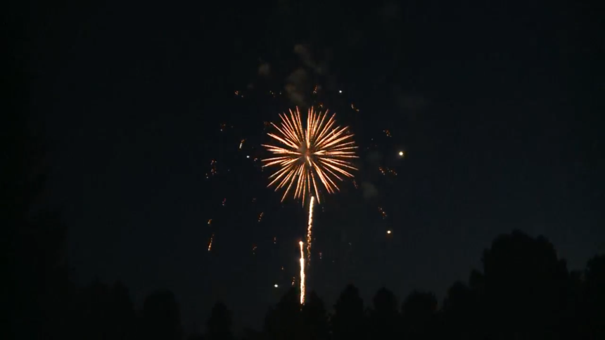Light the Community fireworks Ammon 202011
