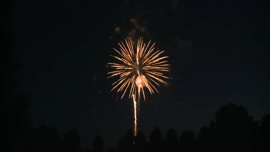 Light the Community fireworks Ammon 202012