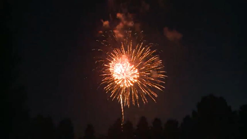 Light the Community fireworks Ammon 202014