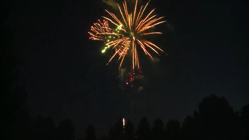 Light the Community fireworks Ammon 20205