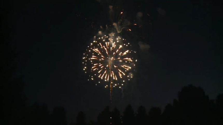 Light the Community fireworks Ammon 20208