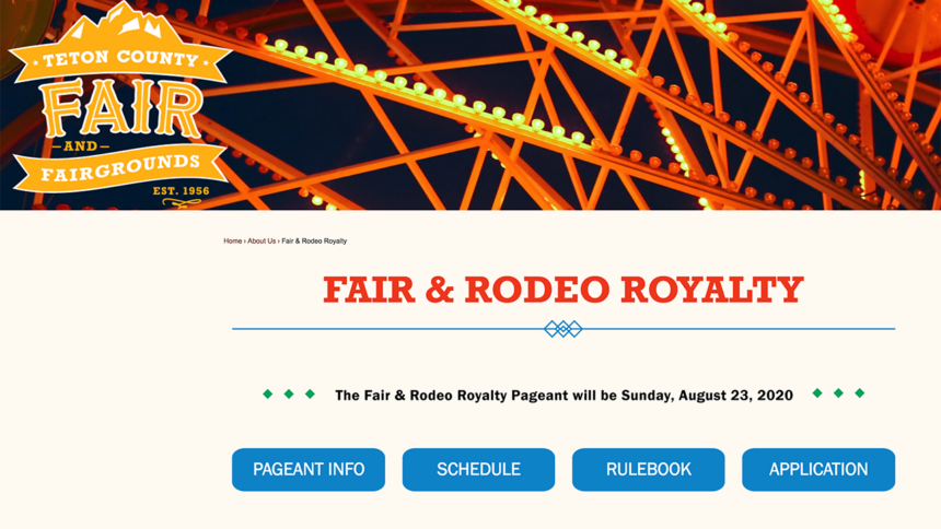 Teton County Fair Board to crown fair & rodeo royalty Sunday