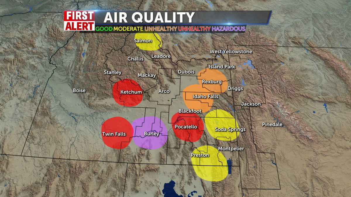 Poor air quality, warmer temps for Friday and this weekend - Local News 8