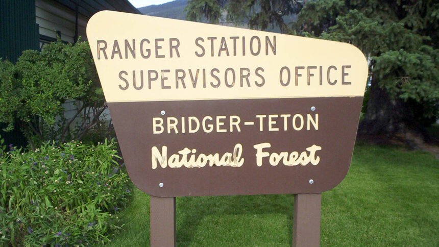 Bridger-Teton National Forest sign logo_Bridger Teton NF FLicker