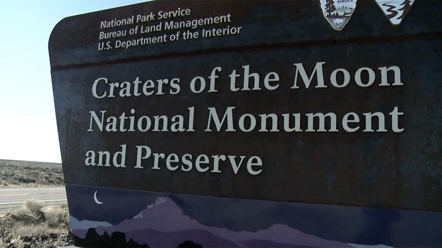 Craters of the Moon National Monument logo from file
