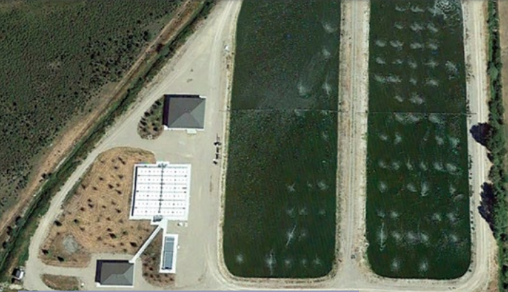 DRIGGS WATER TREATMENT LAGOON Google Earth