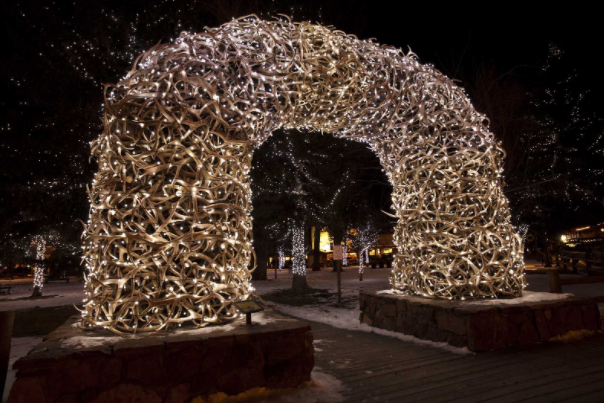 Jackson Antler Arch town of jackson