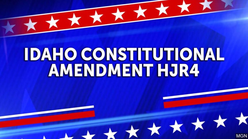 2020 Voter Guide Idaho Constitutional Amendment HJR4