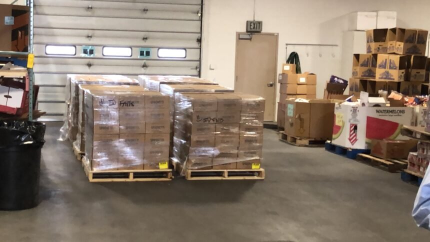 Urgent delivery of 42,000 pounds of food arrives at Community Food Basket