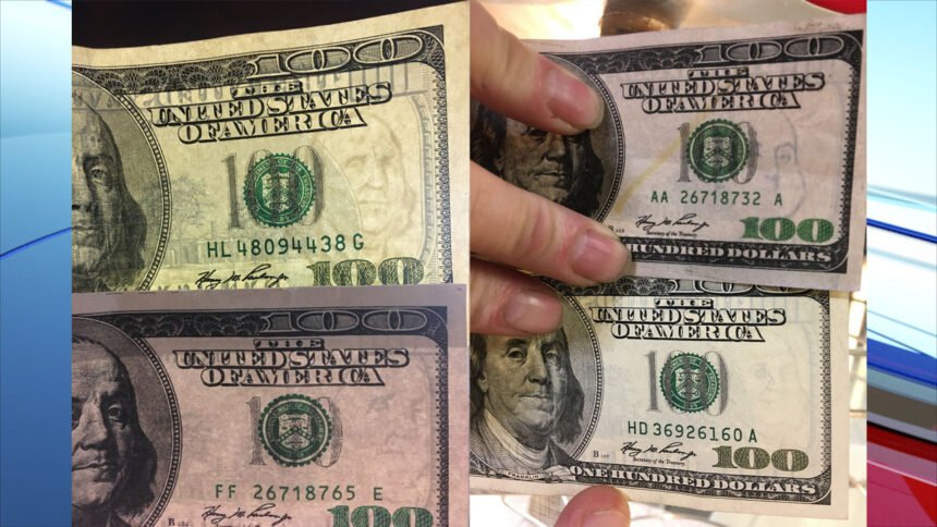 Jackson Police is investigating two cases where counterfeit 100 bills