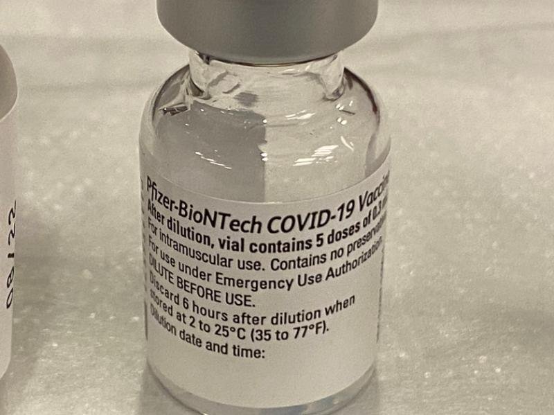 PMC COVID-19 vaccine bottle