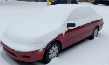 Snowfall hits Pocatello on Monday