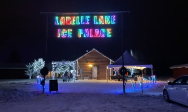 LaBelle Lake Ice Palace in Rigby, ID