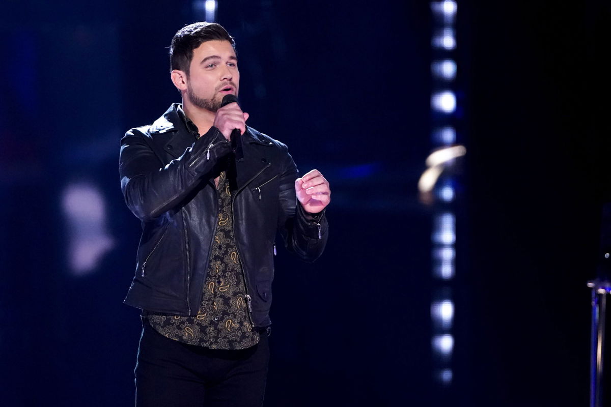 THE VOICE -- Knockout Rounds -- Pictured: Ryan Gallagher -- (Photo by: Tyler Golden/NBC/NBCU Photo Bank via Getty Images)