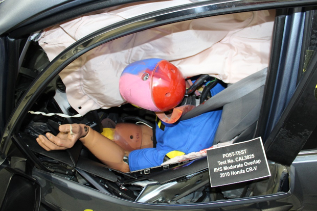 Dummy and Vehicle After 56 mph test