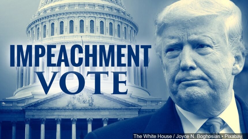 Impeachment vote logo_Cutout The White House : Joyce N. Boghosian _Pixabay