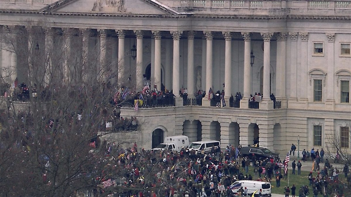 Pro-Trump supporters rallied in support of President Donald Trump on Jan. 6 at the Capitol in Washington.