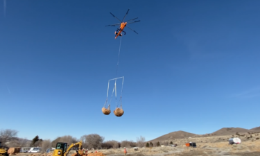 Bureau of Land Management applies mulch over 128 acres in Pocatello, ID