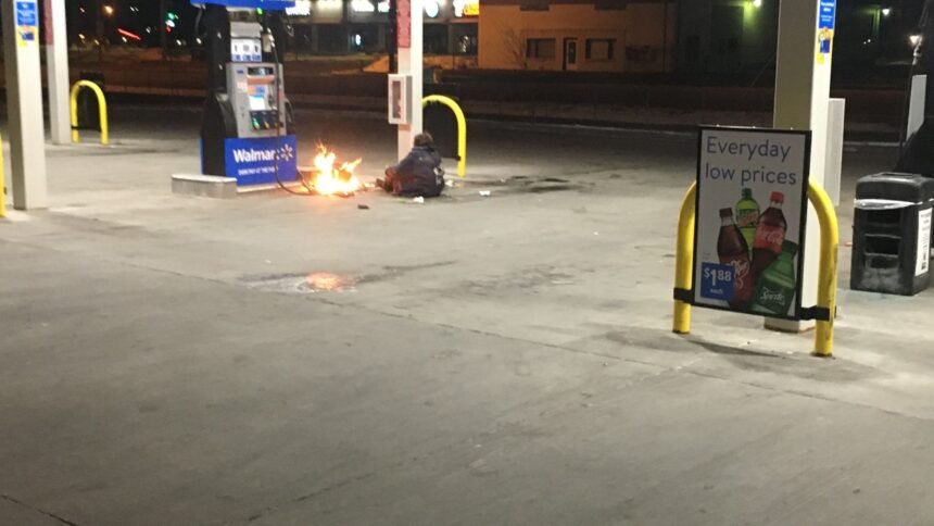 gas station fire