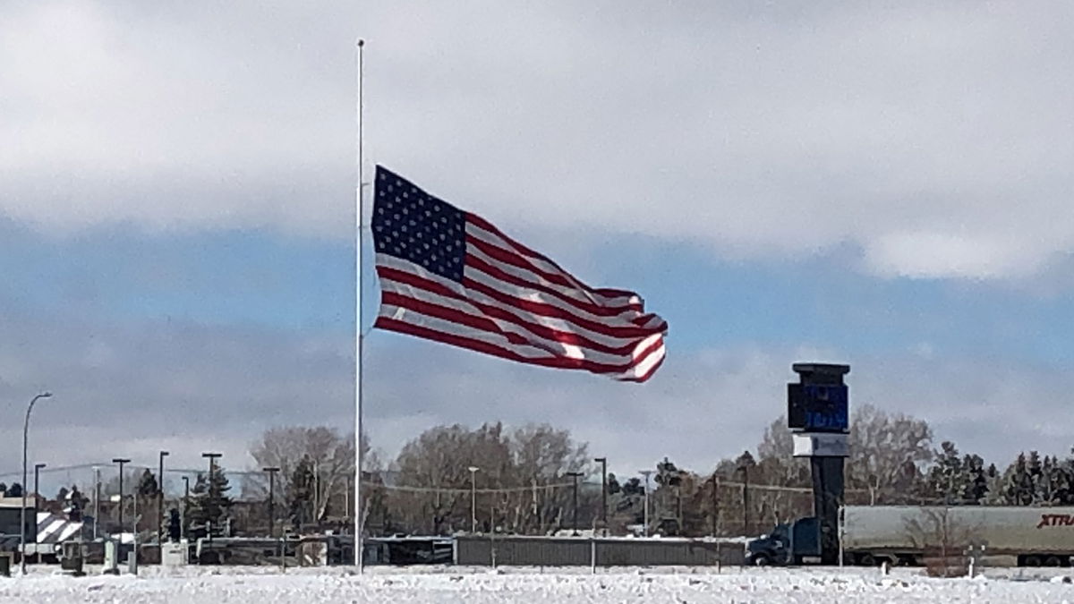 Halfstaff flag directive issued through Friday in honor of three