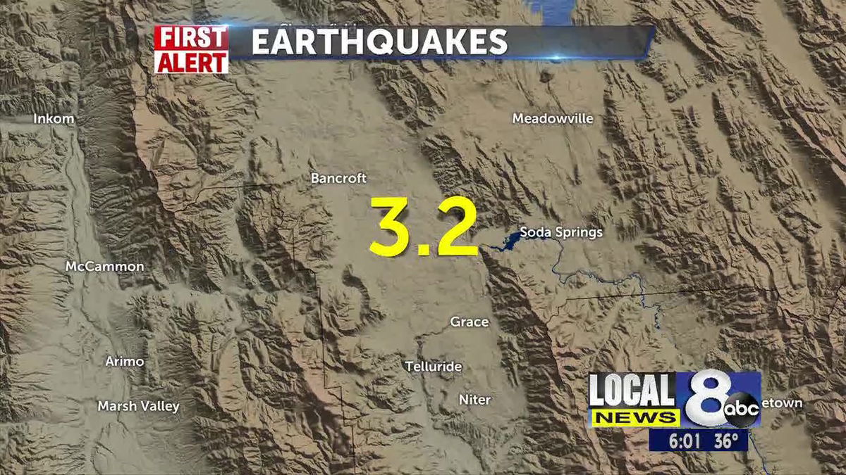 Record a M3.2 earthquake near Bancroft