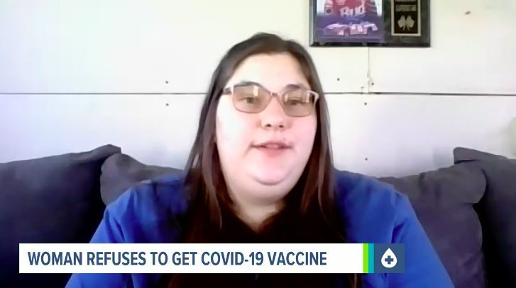26-year-old Desiree Pelletier of Newville says her employer Hempfield Behavioral Health is requiring the vaccine in an effort to prevent the spread of COVID-1