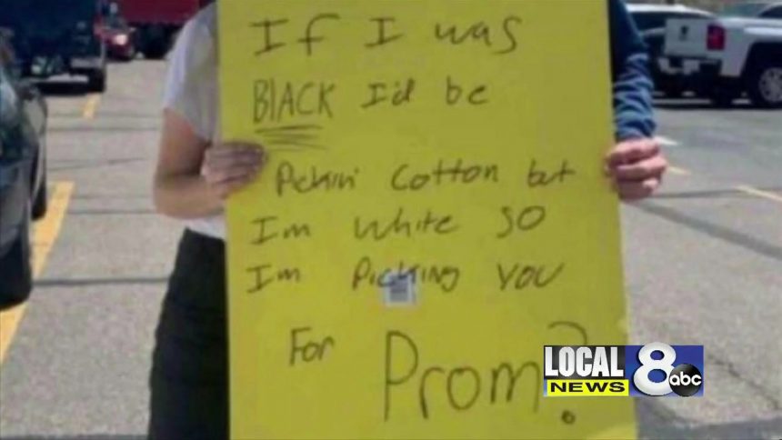 Racist Promposal Sign Goes Viral - Local News 8