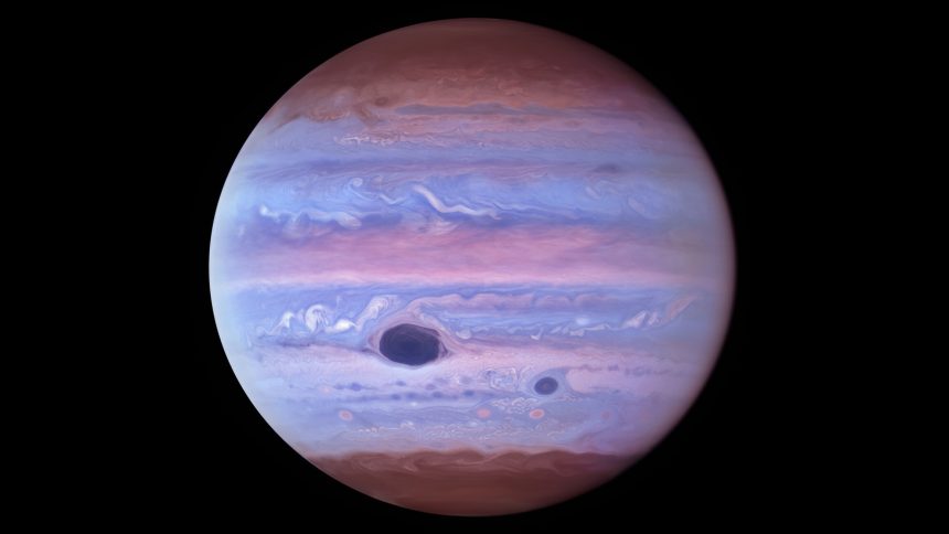 Hubble Ultraviolet View of Jupiter