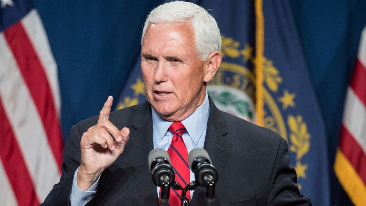 <i>Scott Eisen/Getty Images</i><br/>Former Vice President Mike Pence