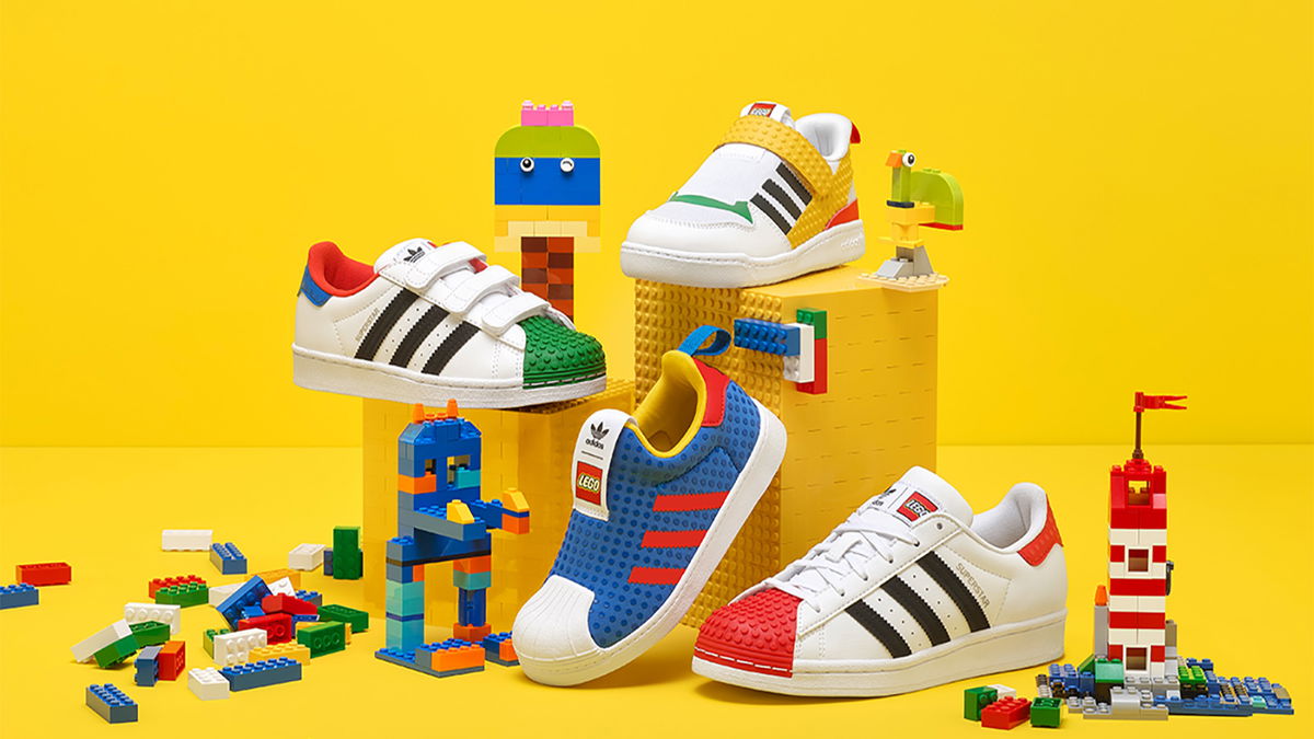 adidas lego shoes box