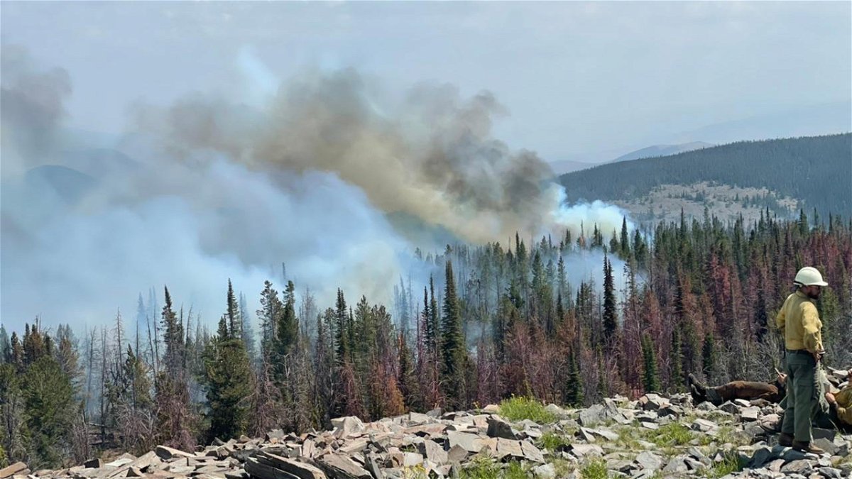 Haynes Fire on July 17.