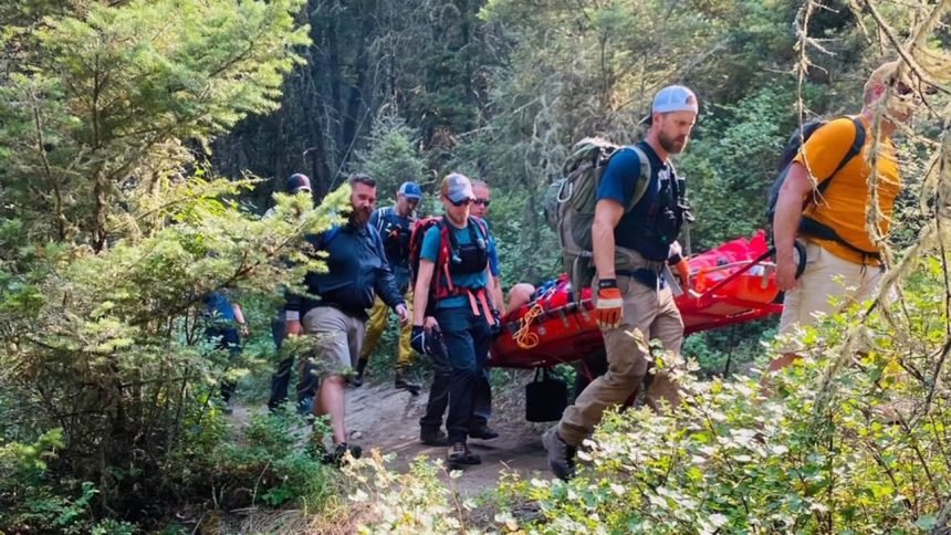 Hell Roaring Trail Rescue courtesy of Gallatin County Sheriff’s Office2