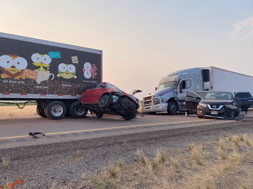 Images of vehicles involved in Sunday’s crash in Millard County. Right click to download full size images. Photo credit- Utah Highway Patrol3