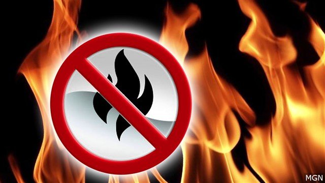 burn ban graphic
