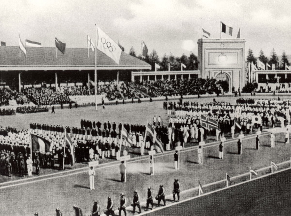 <i>Getty Images/file</i><br/>Athletes complained of poor conditions at the 1920 Antwerp Games which followed World War I and the Spanish flu pandemic.