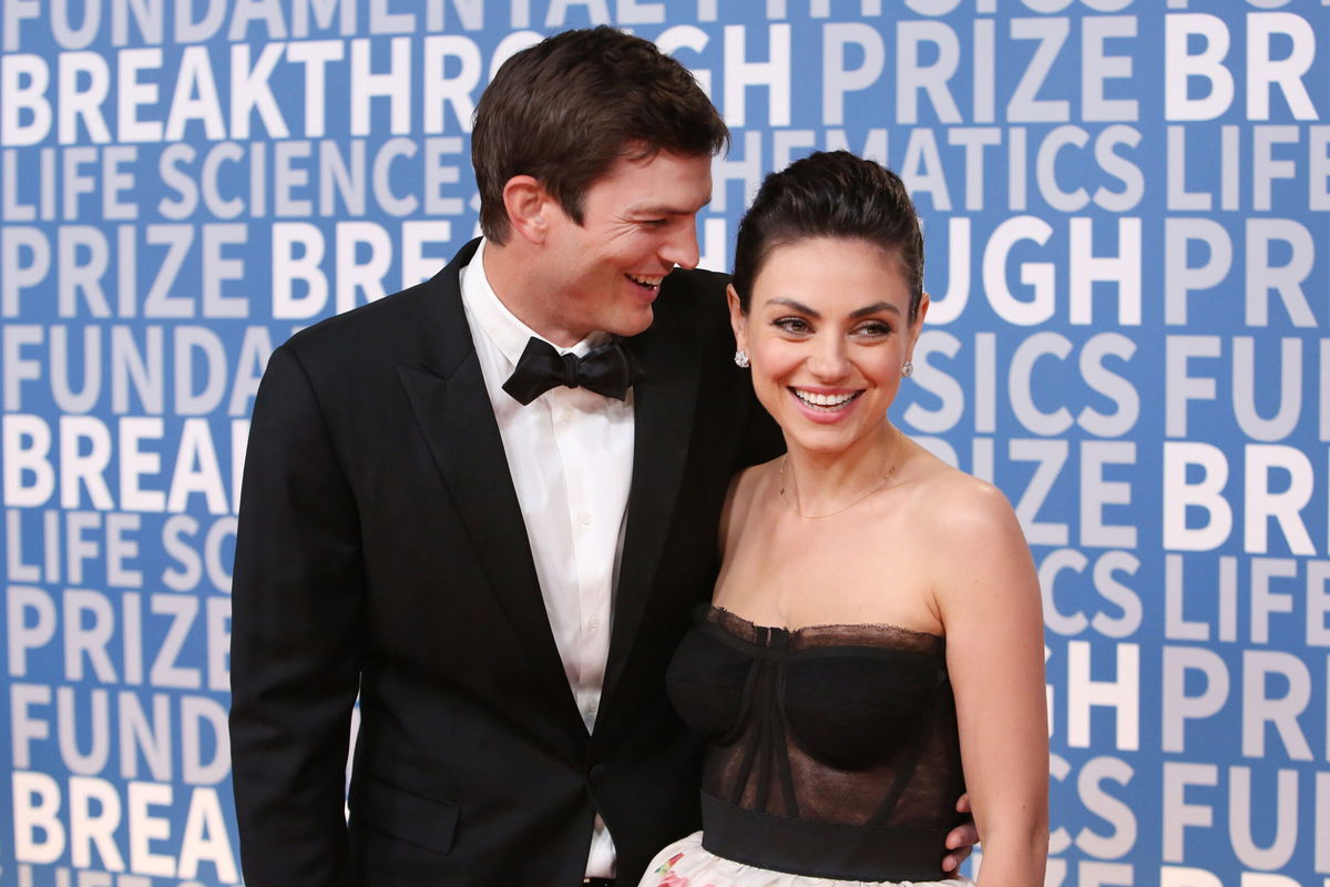 <i>Jesse Grant/Getty Images</i><br/>(From left) Ashton Kutcher and Mila Kunis said recently they do not bathe themselves or their kids too often.